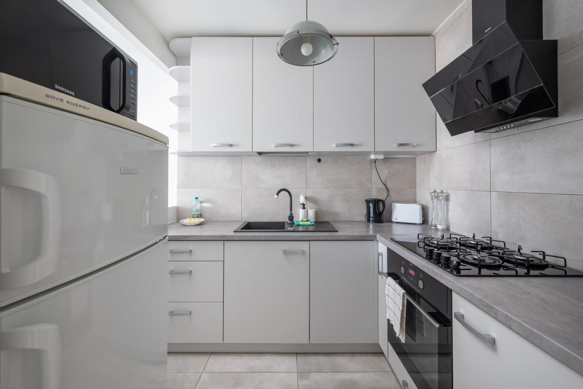Grzybowska Blue City Centre Apartment 华沙 外观 照片