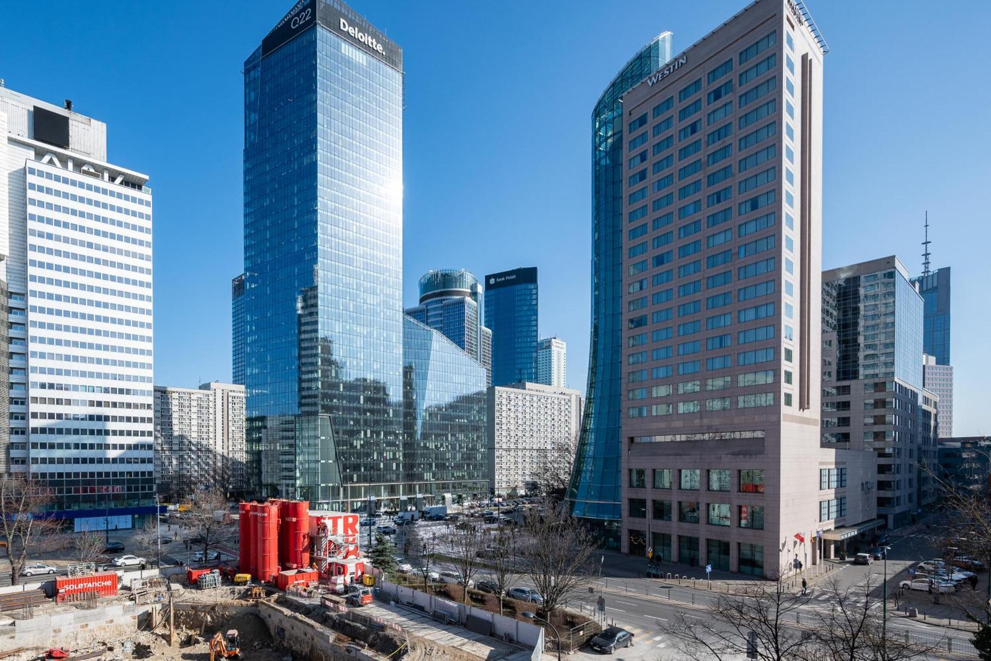 Grzybowska Blue City Centre Apartment 华沙 外观 照片